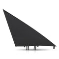 Front Right Triangle Door Mirror Flag Cover for Tesla Model 3 (2017–2023)