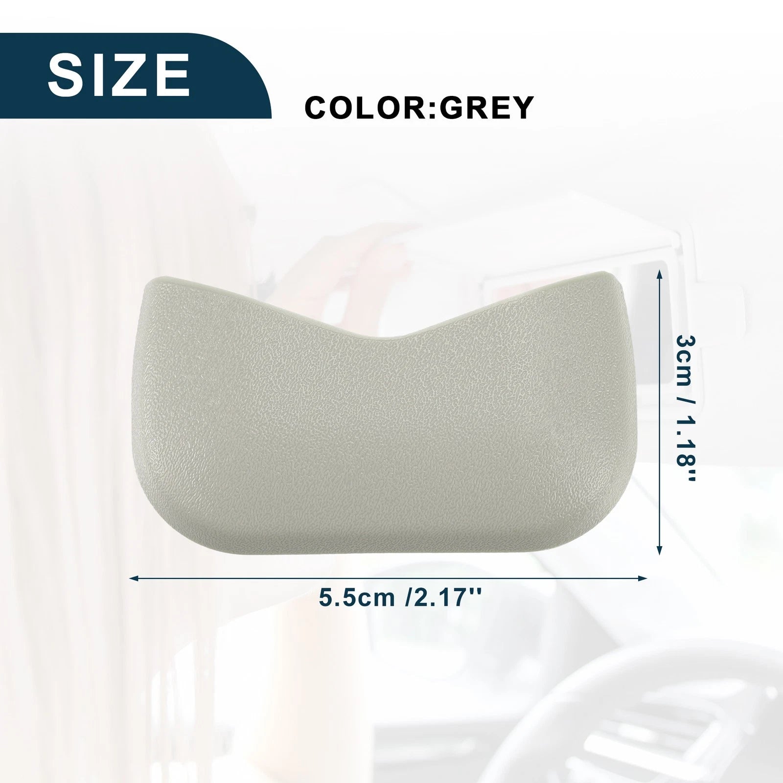 Set of 1 Makeup Mirror Cover Sun Visor Cap Clip for Nissan Rogue (2014–2020)