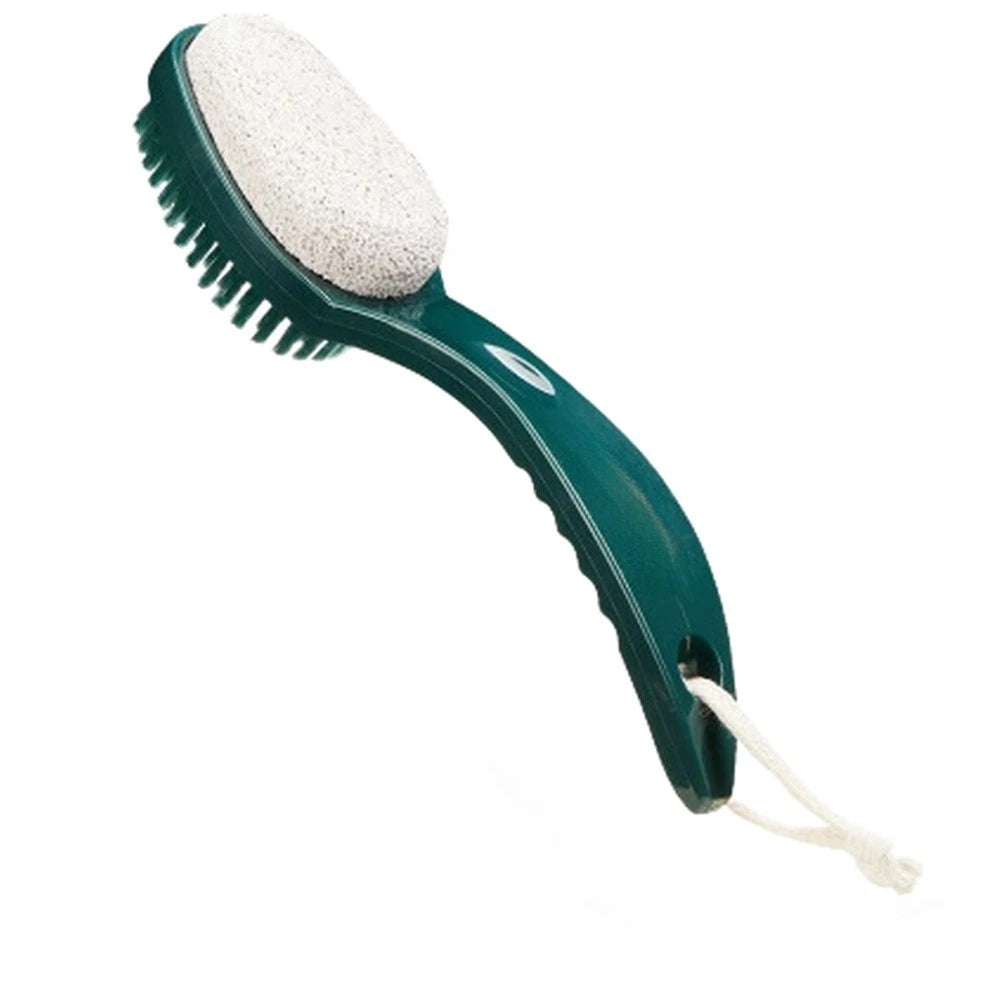 2X Foot Stone Remover Tool with Soft Bristle Side Double Sided Pumice