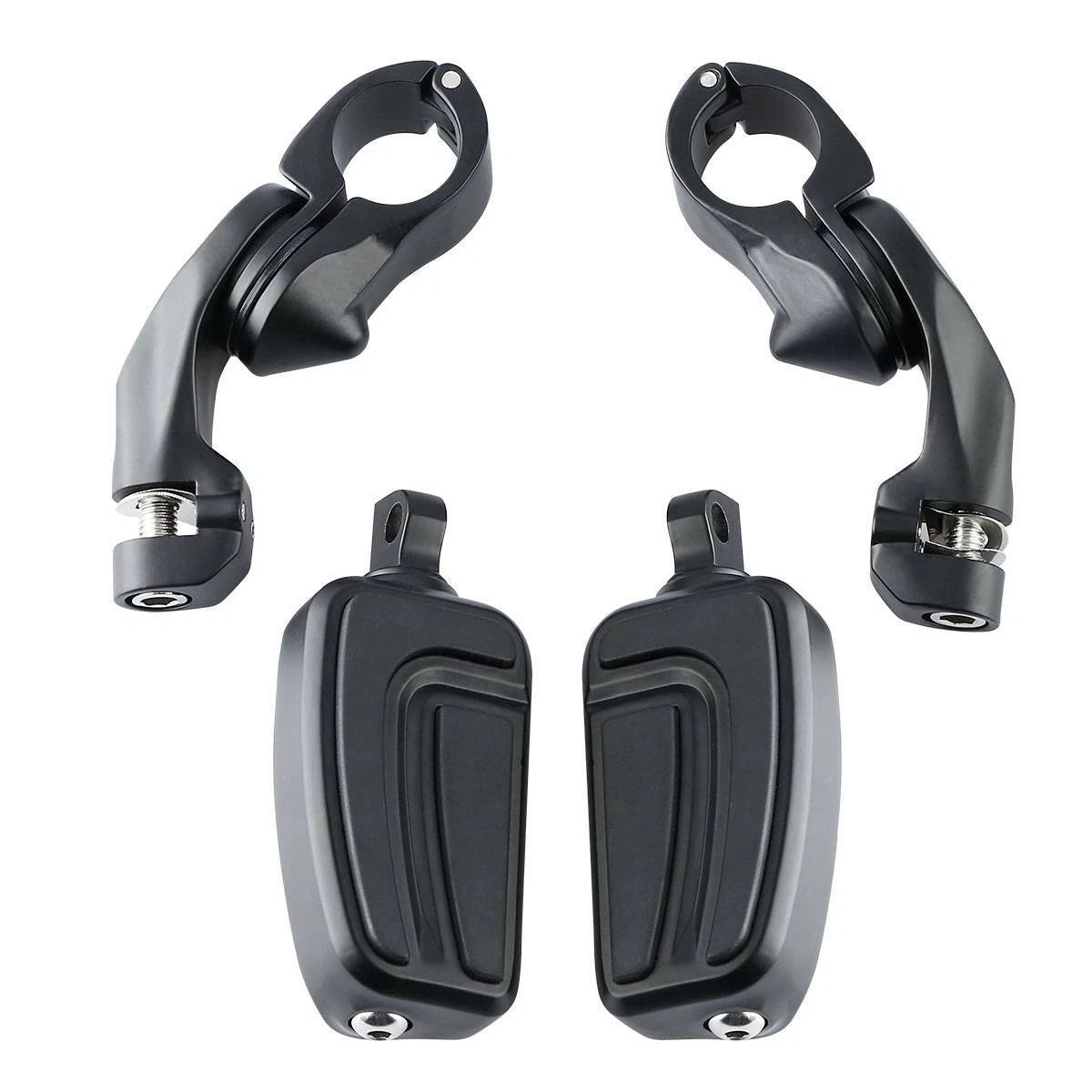 1 1/4'' Short Angled Mount Footpeg Pegs for Harley Electra Glide (All Years)