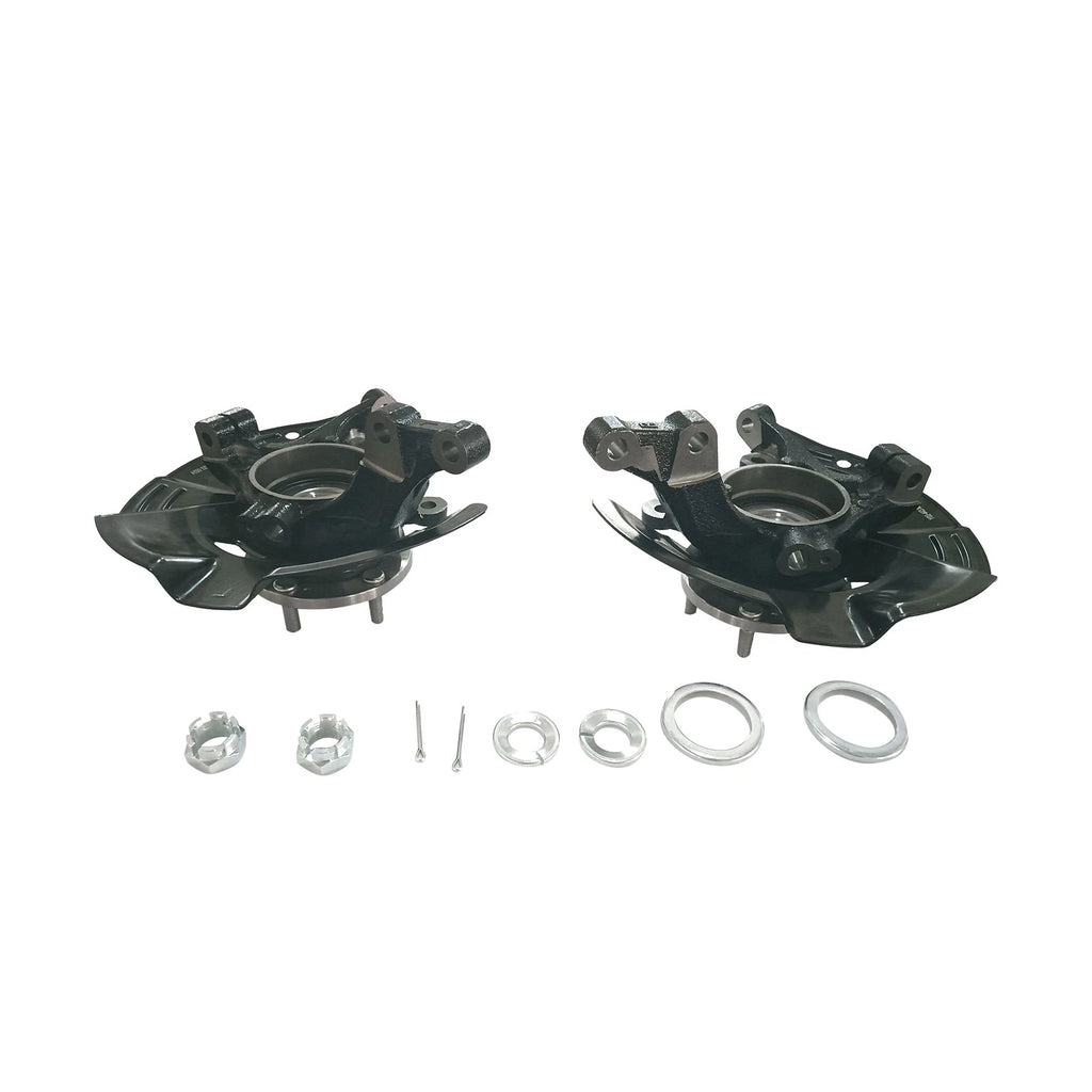 2X Front Steering Knuckle & Wheel Bearing Hub Assembly for Kia Optima (2011)