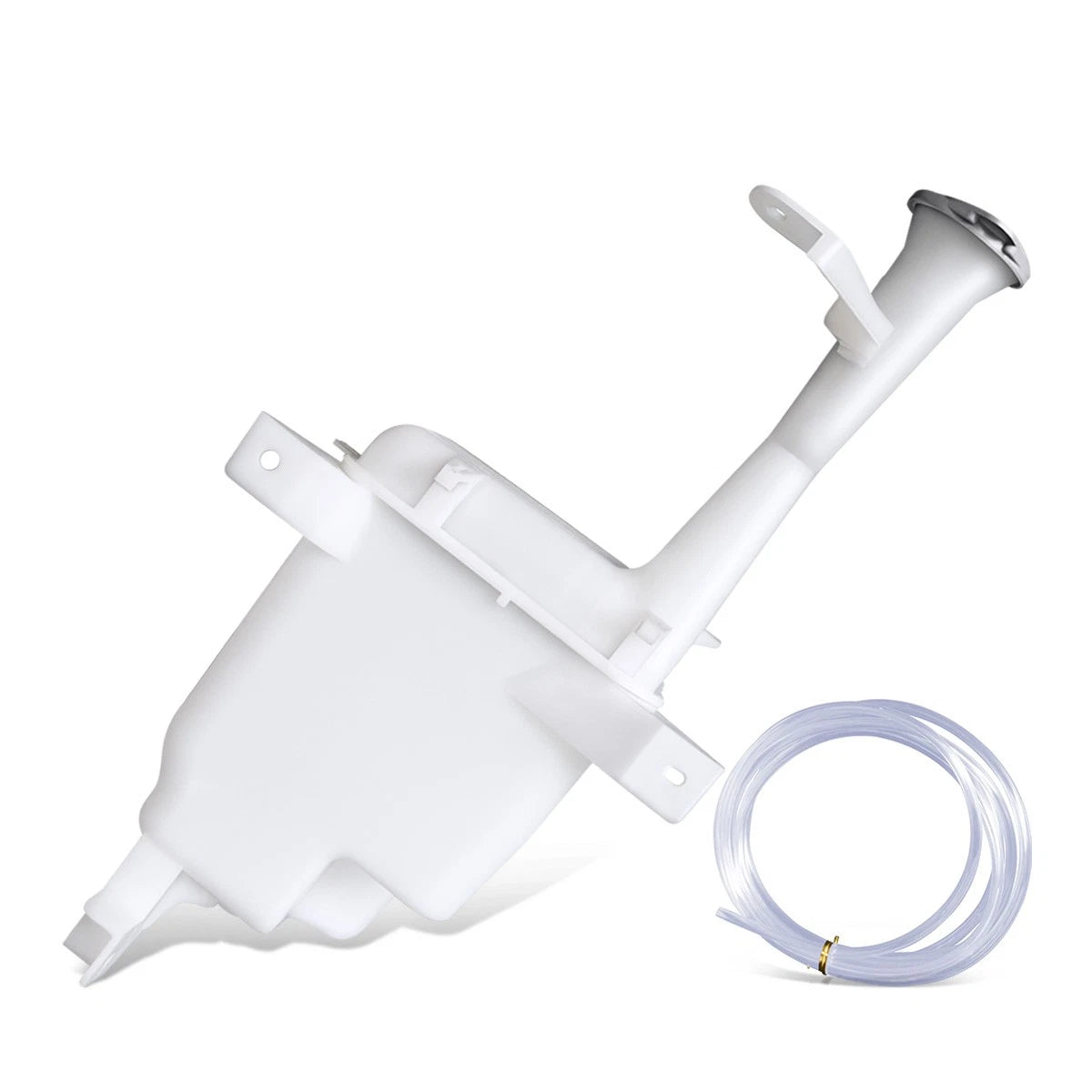 Windshield Washer Fluid Reservoir Tank Bottle w/Cap & Pump for Nissan Versa (2014–2019)