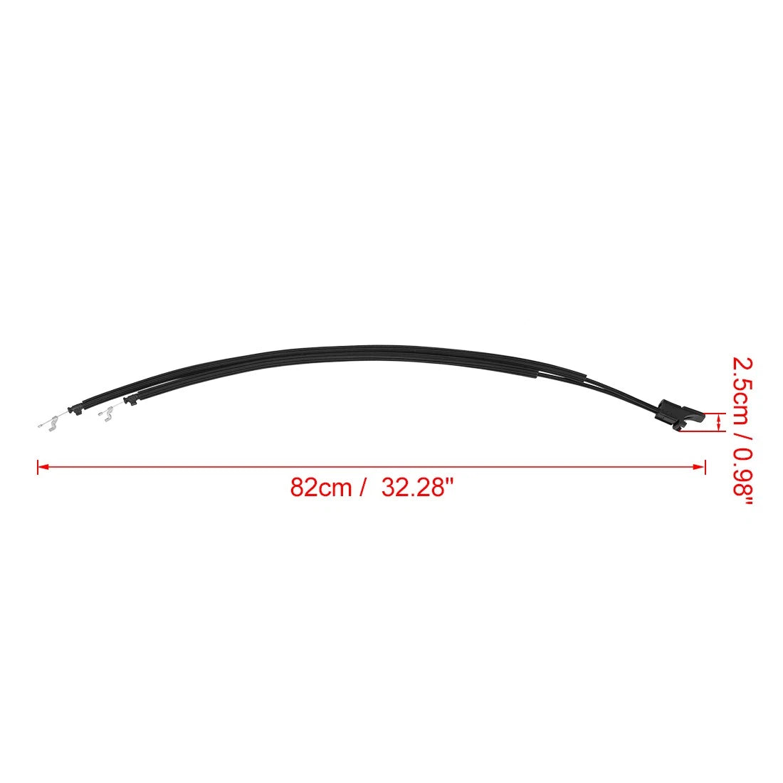 Front LH Seat Tilt Cable for Ford Fiesta MK6 (2003–2011) 1441167