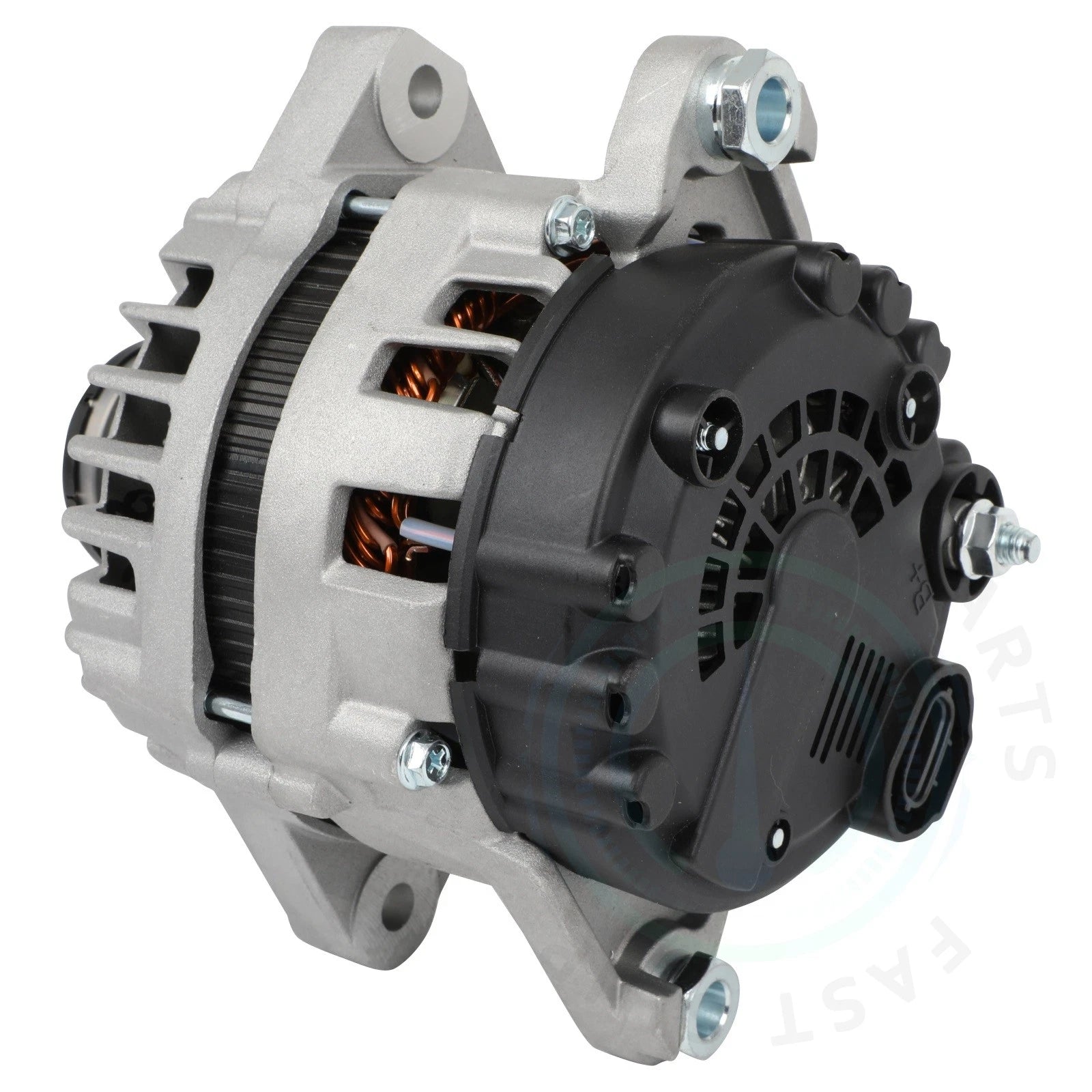 Alternator with 6-Groove Pulley for Hyundai Santa Fe Sport (2013–2016)