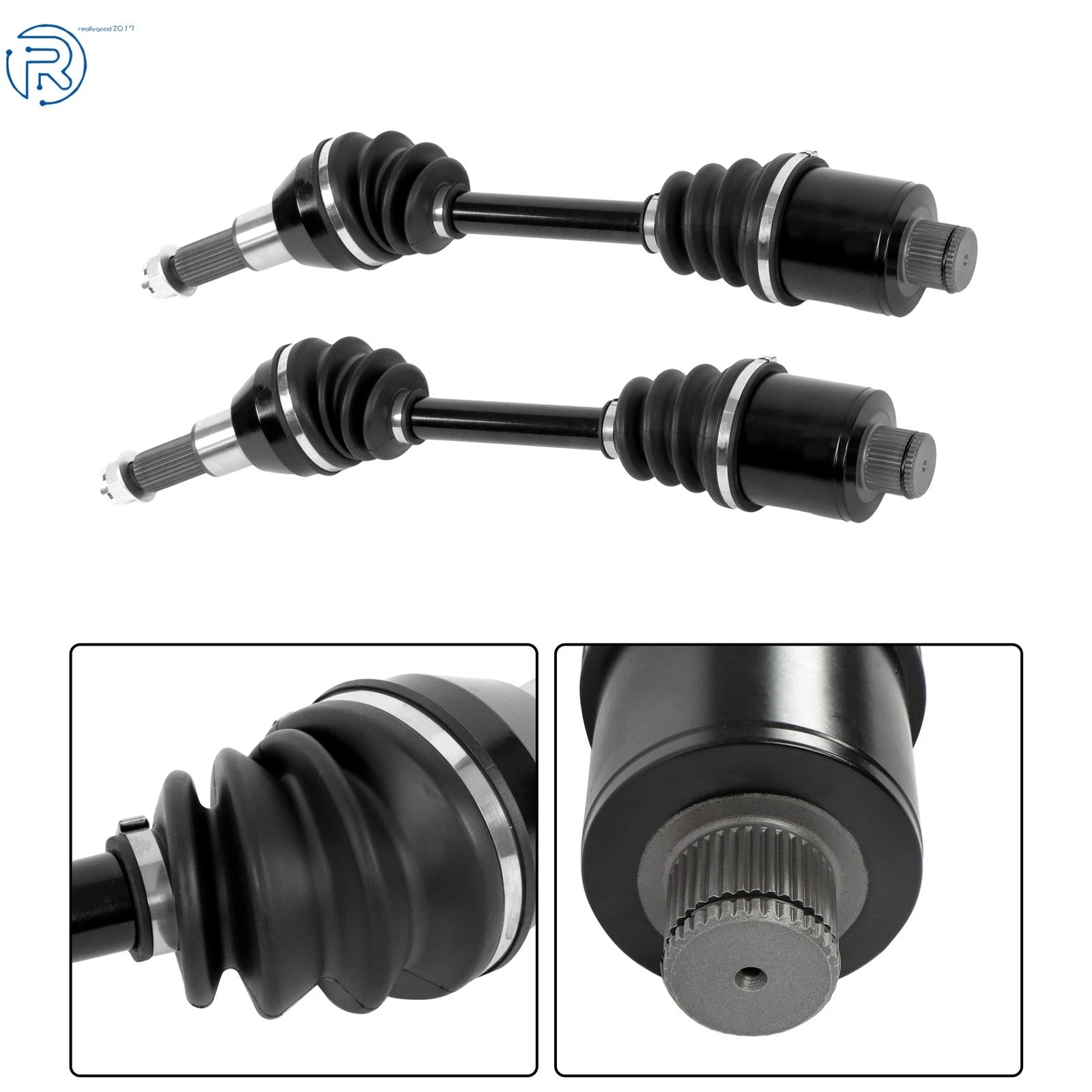 Set of 2 CV Axles for Polaris Sportsman 400 4X4 (2001–2002)