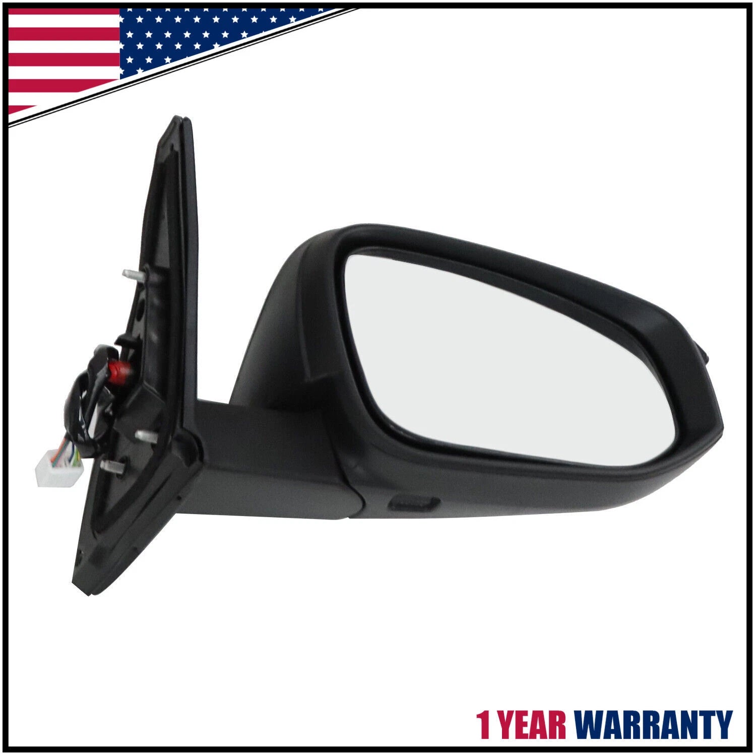 Passenger Side Power Heated Door Mirror for Toyota 4Runner (2014–2021) TO1320312