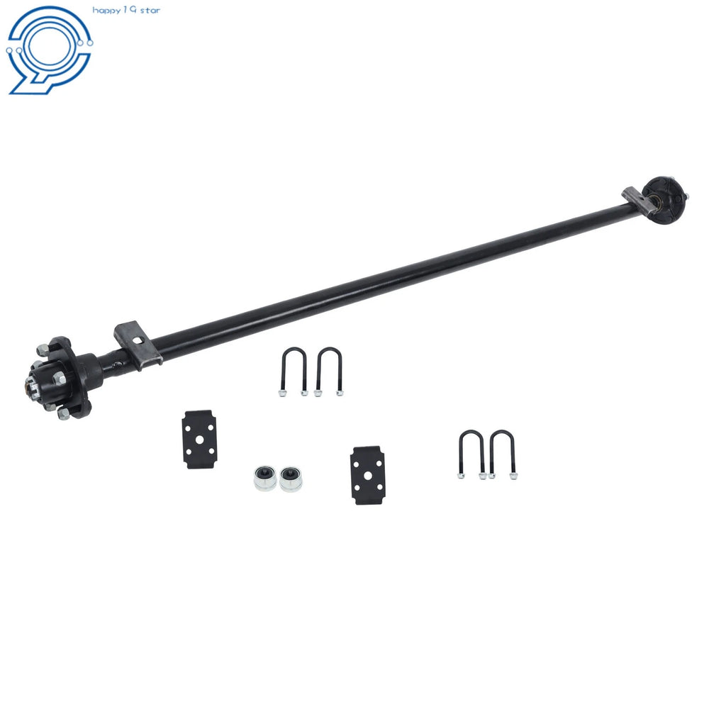 5 Lug Trailer Axle for Light Trailer (2000 lbs, 4.5" Hub Face)