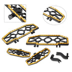 Front Floorboard + Rear FootPeg Mounts Kit for Harley Touring (1993–2023)