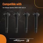 Ignition Coils for Nissan Sentra 1.8L (2000–2001) 4 Pack
