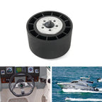19mm Aluminum Alloy Steering Adapter for Marine Wheel Hubs (Fits Most)