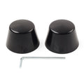Front Axle Cap Nut Cover for Harley Touring Electra Glide Road King Softail