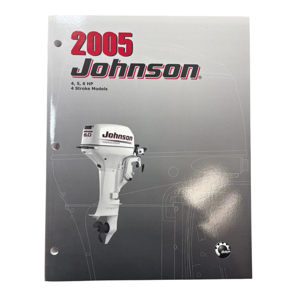 Service Manual for Evinrude Johnson 4/5/6 HP (2005) 5005988