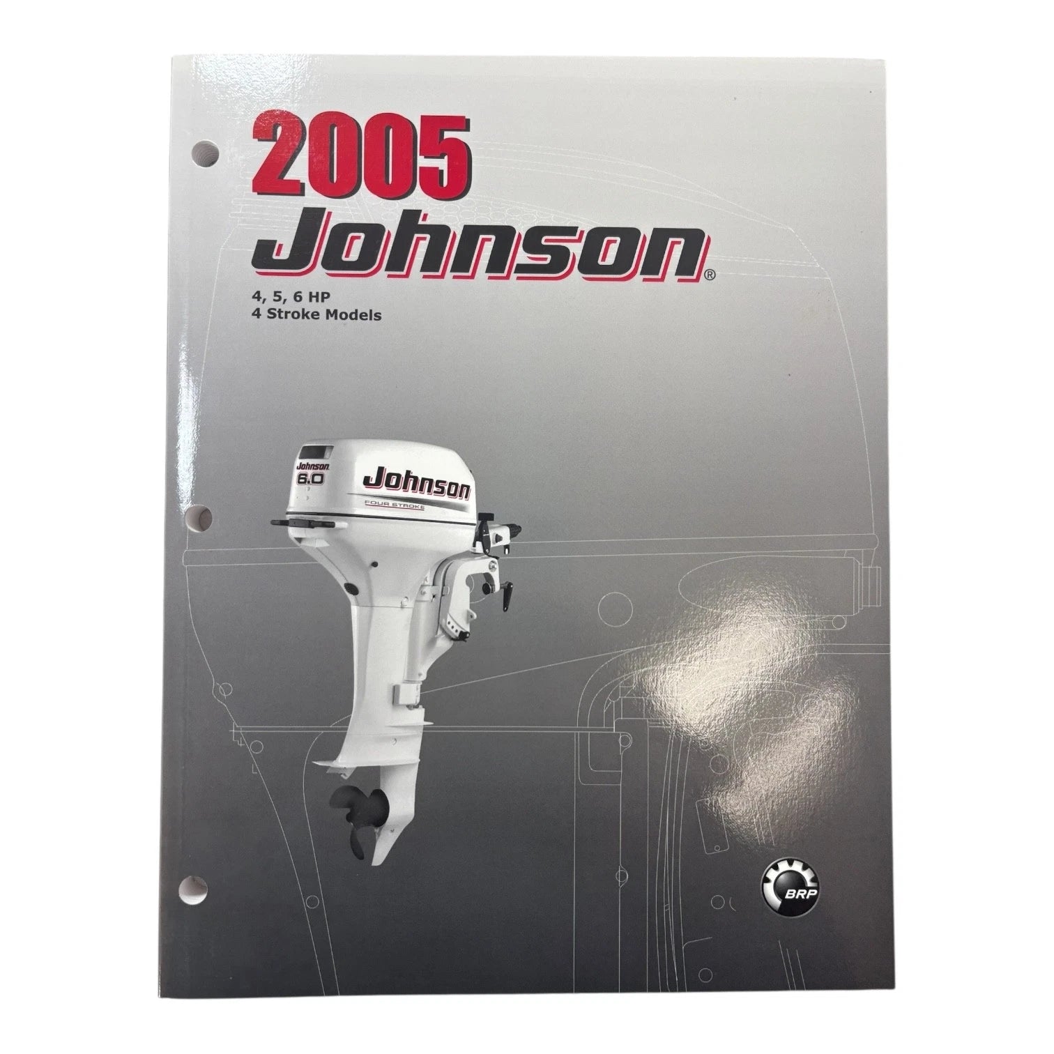 Service Manual for Evinrude Johnson 4/5/6 HP (2005) 5005988