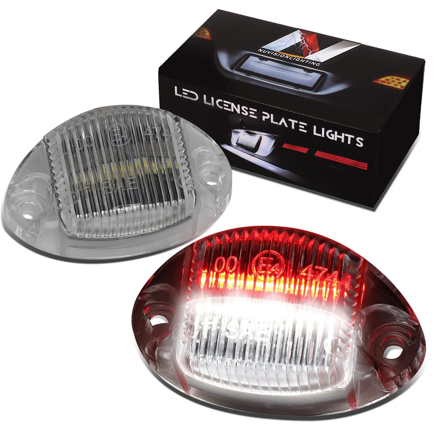 LED License Plate Lights for Dodge RAM 1500 2500 3500 (1994–2002)