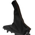 E Brake Boot for Ford Mustang (2015–2020) Carbon Fiber Black Orange Stitch