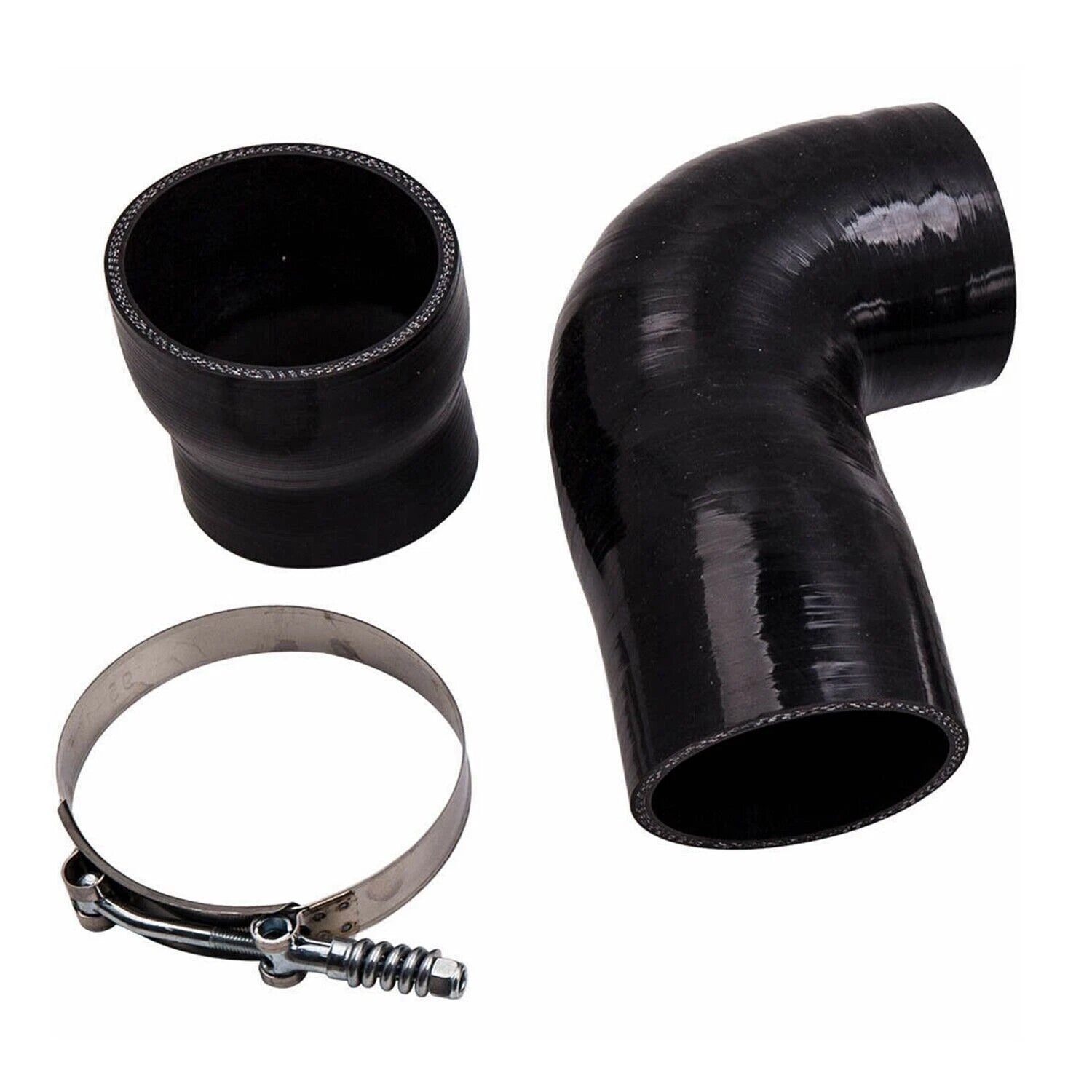Black Cold Side Intercooler Pipe Upgrade for Ford 6.7L Powerstroke (2011–2016)