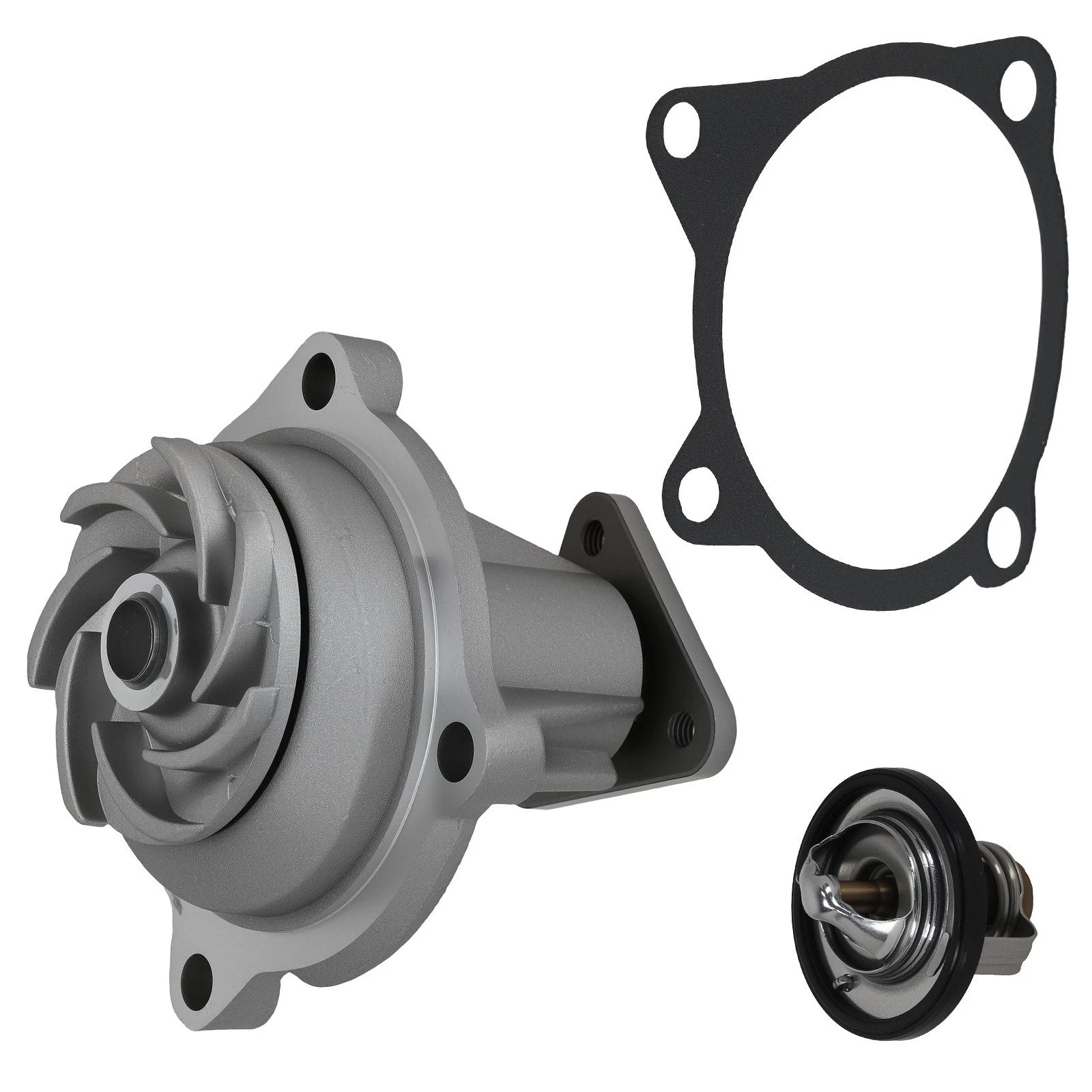 Coolant Water Pump & Thermostat for Pontiac Sunfire 1995 (2.2L) 130-1470