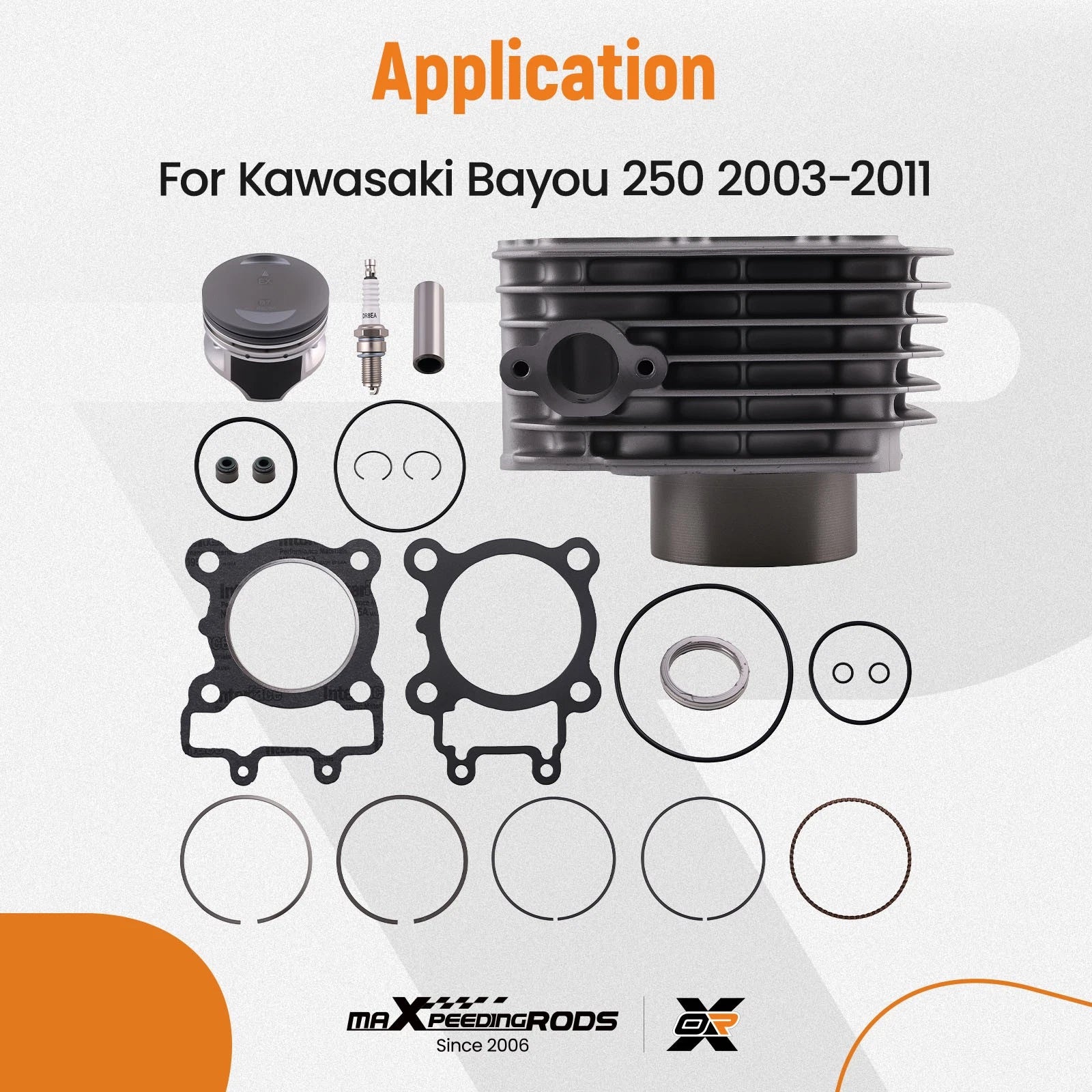 Top End Kit for Kawasaki Bayou 250 (2003-2011)