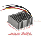 Voltage Reducer Converter Regulator 12V/24V to 5V 10A for Golf Cart (2010–2023)