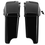 4" Stretched Hard SaddleBags 5x7 Speaker Lids for Harley Street Road Glide (2014–Present)