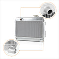 3-Row Aluminum Racing Radiator for Datsun 510 SRL311/SR/521 (1968–1973)