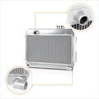 3-Row Aluminum Racing Radiator for Datsun 510 SRL311/SR/521 (1968–1973)