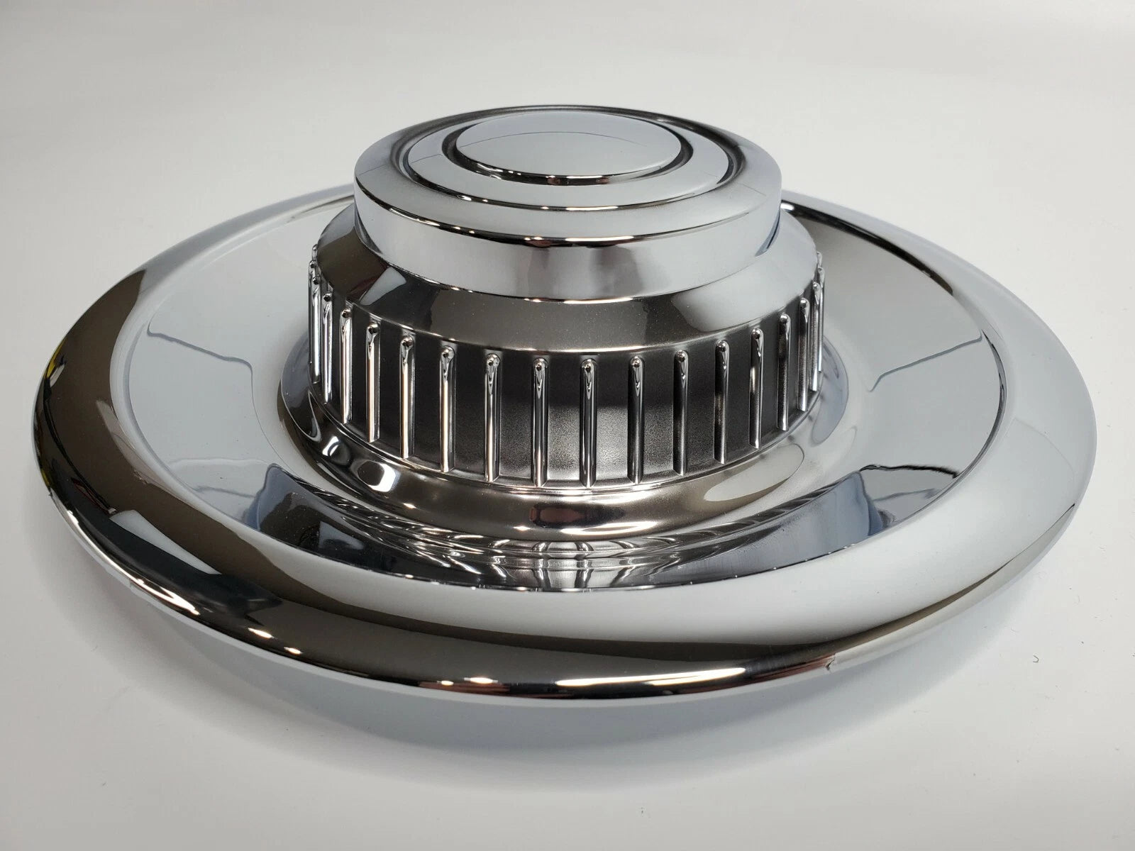 Chrome Wheel Hubcaps Set with Short Center Cap for Chevrolet Rally (2005–2010)