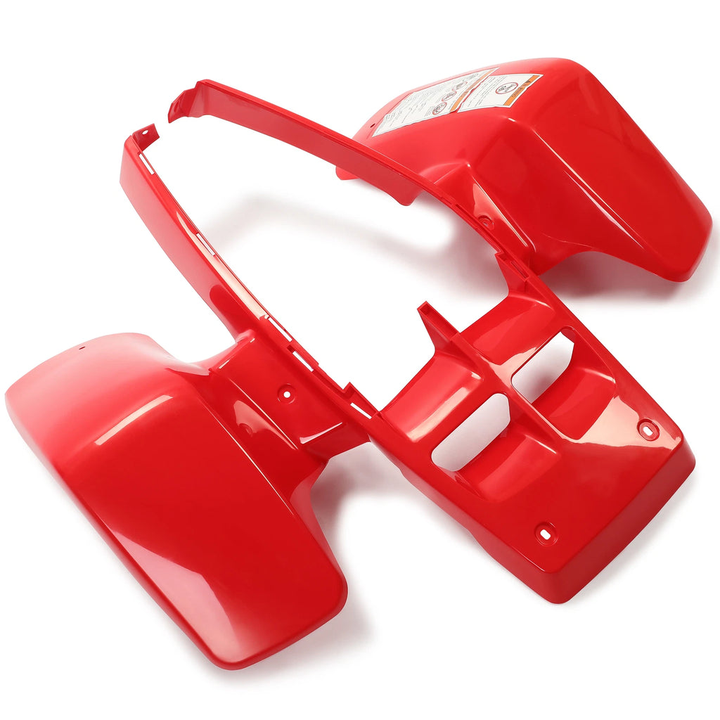 Front Fender Plastic Body Kit for Yamaha Banshee 350 (1987–2006) - Red