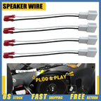 Speaker Wire Harness Plug for Scion xA, iQ, tC, xB, xD, FR-S, EV (2004–2016)