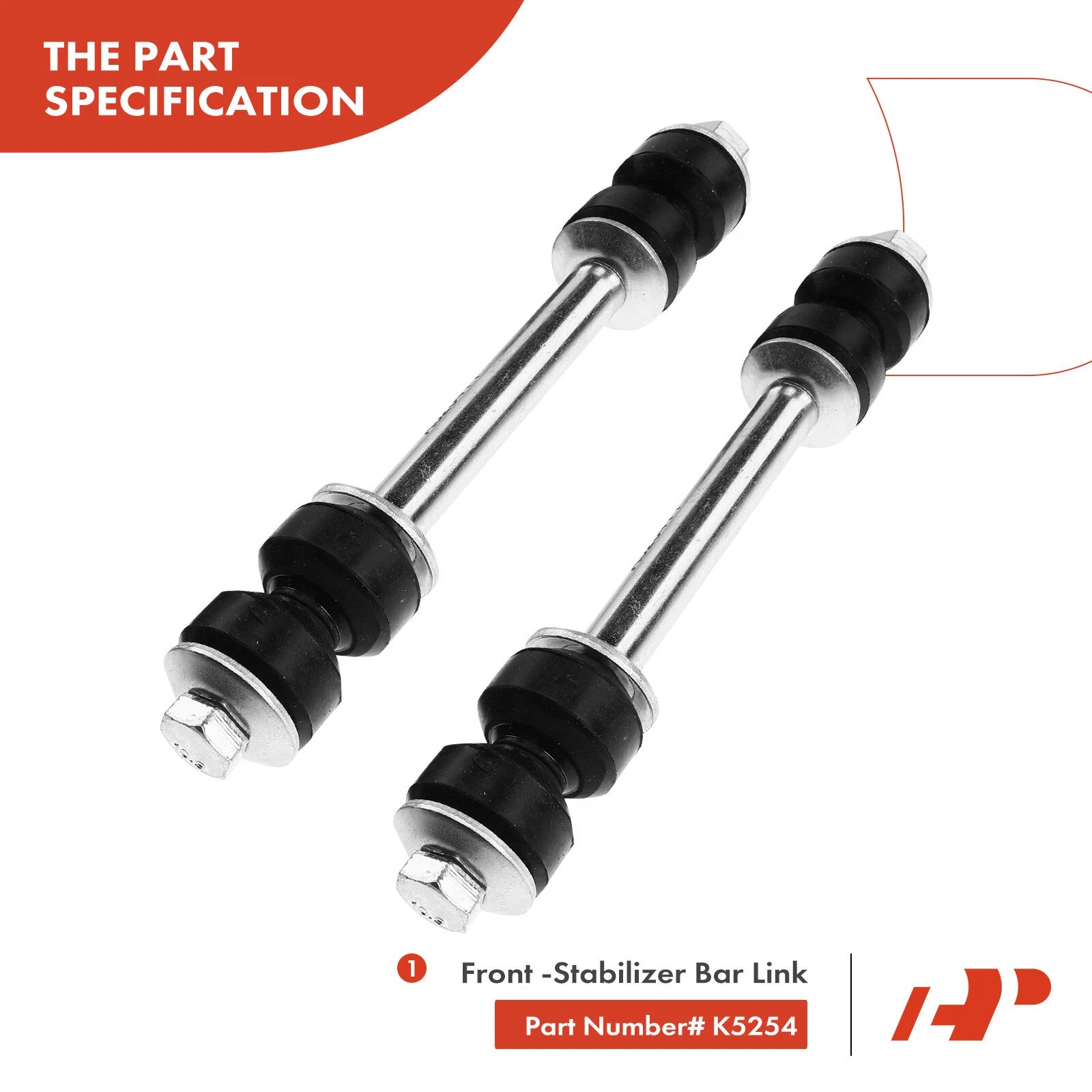 12x Front Sway Bar Link Tie Rod End for Chevy Buick GMC Olds Pontiac