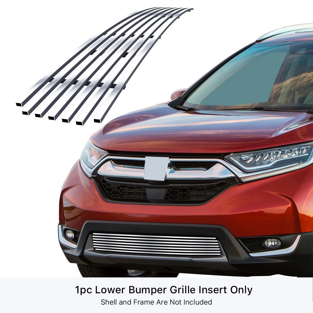 Stainless Chrome Billet Grille Insert for Honda CR-V (2017-2019)
