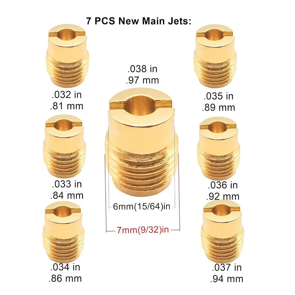 Carburetor Jet Kit for Predator 212cc, Honda GX140