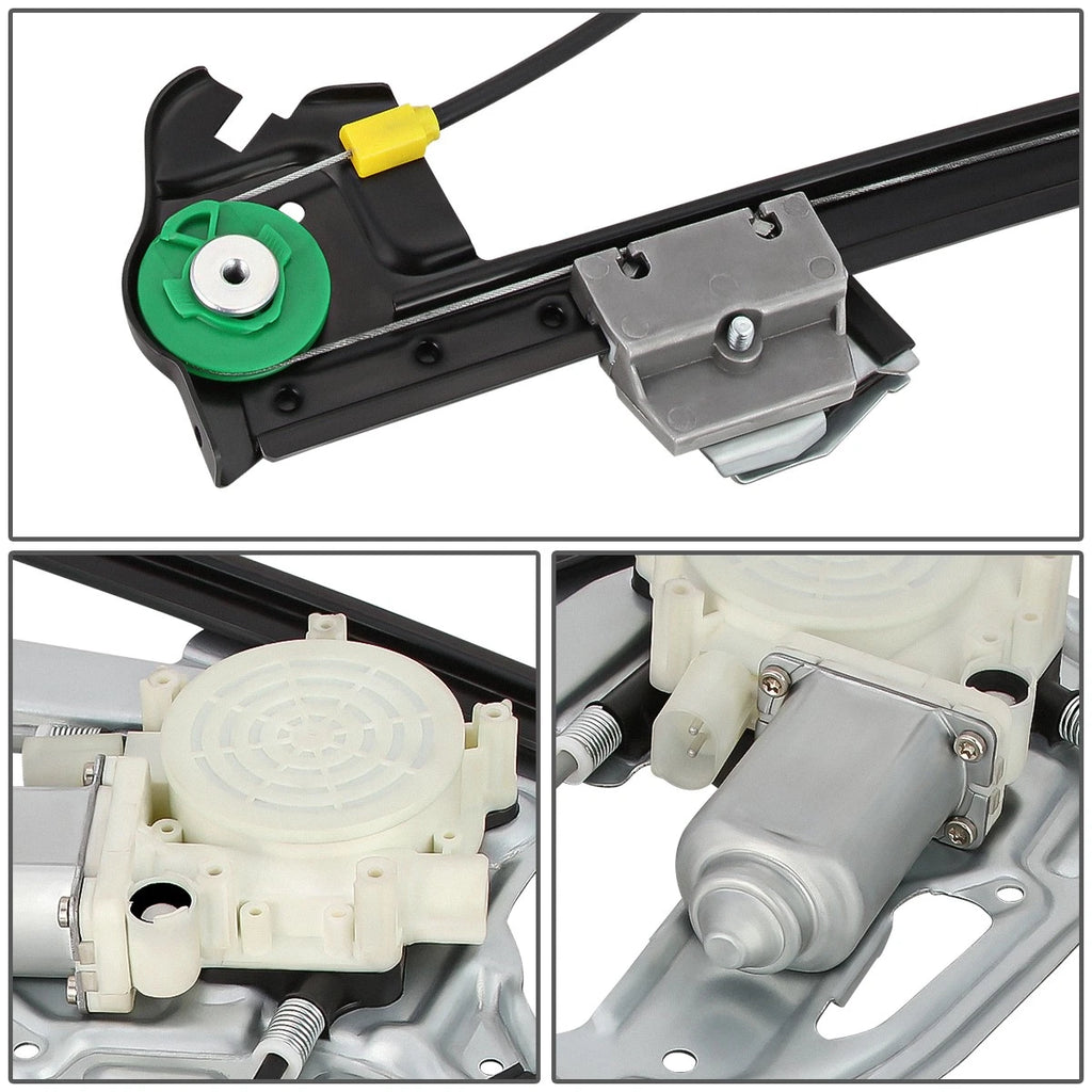 Power Window Regulator w/ Motor for BMW E39 528i 540i M5 (1997–2003)