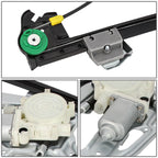 Power Window Regulator w/ Motor for BMW E39 528i 540i M5 (1997–2003)