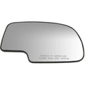 Power Mirror Glass with Backing Plate for Chevy Silverado GMC Sierra