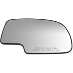 Power Mirror Glass with Backing Plate for Chevy Silverado GMC Sierra
