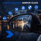 Left Upper Heated Towing Mirror Glass for Ram 3500 (2014-2019)