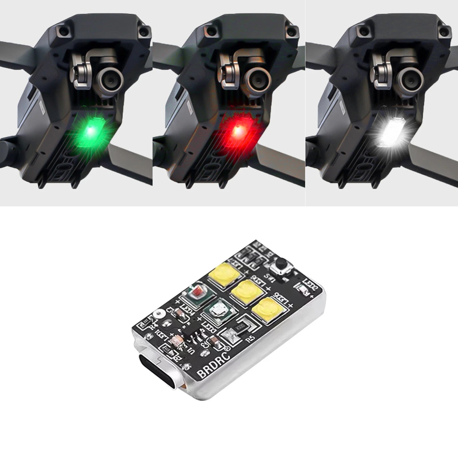 Mini Drone Strobe Lights for DJI (2024–2025)