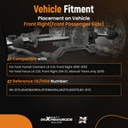 CV Axle Assembly for Ford Focus (2005) & Transit Connect (2010–2013) 2.0L Front Right