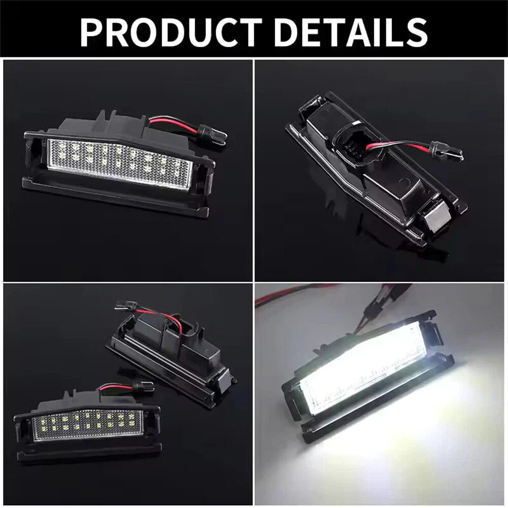 LED License Plate Lights for Mazda MX5 Miata (2016-2022)