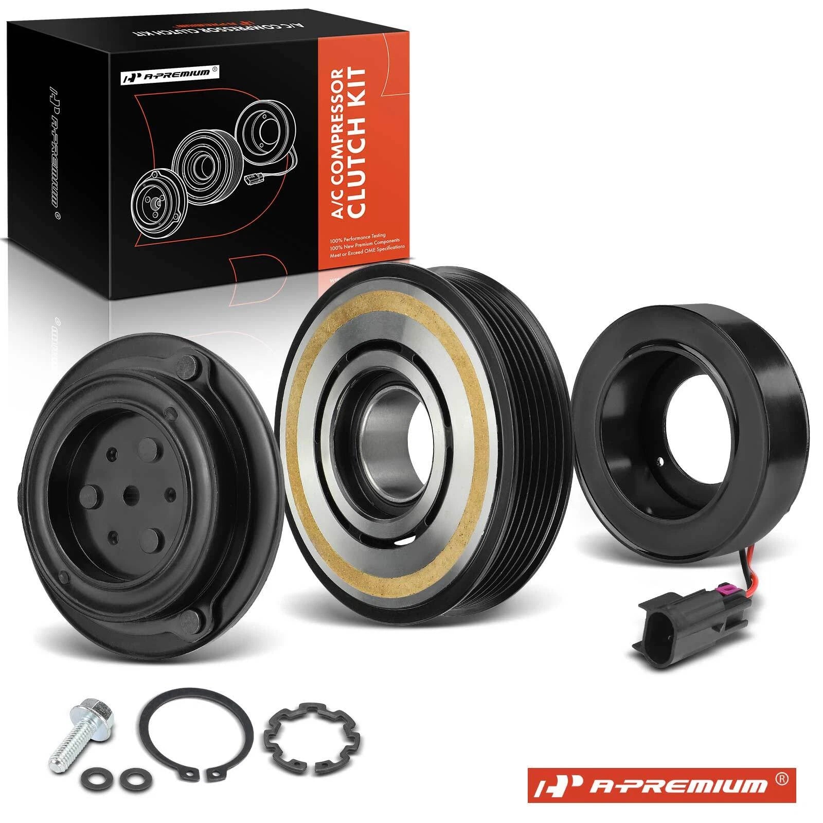 A/C Compressor Clutch Kit for Ford Fusion Lincoln MKZ (2010–2012)