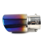 Stainless Steel Blue Rear Exhaust Pipe Tip for Car Muffler