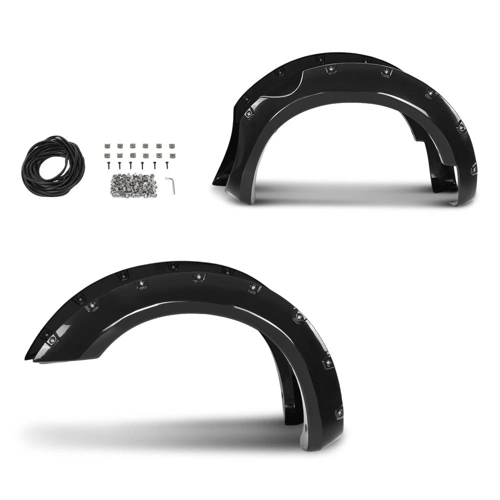 Pocket Rivet Bolt-On Fender Flares for Nissan Frontier (2006–2020)