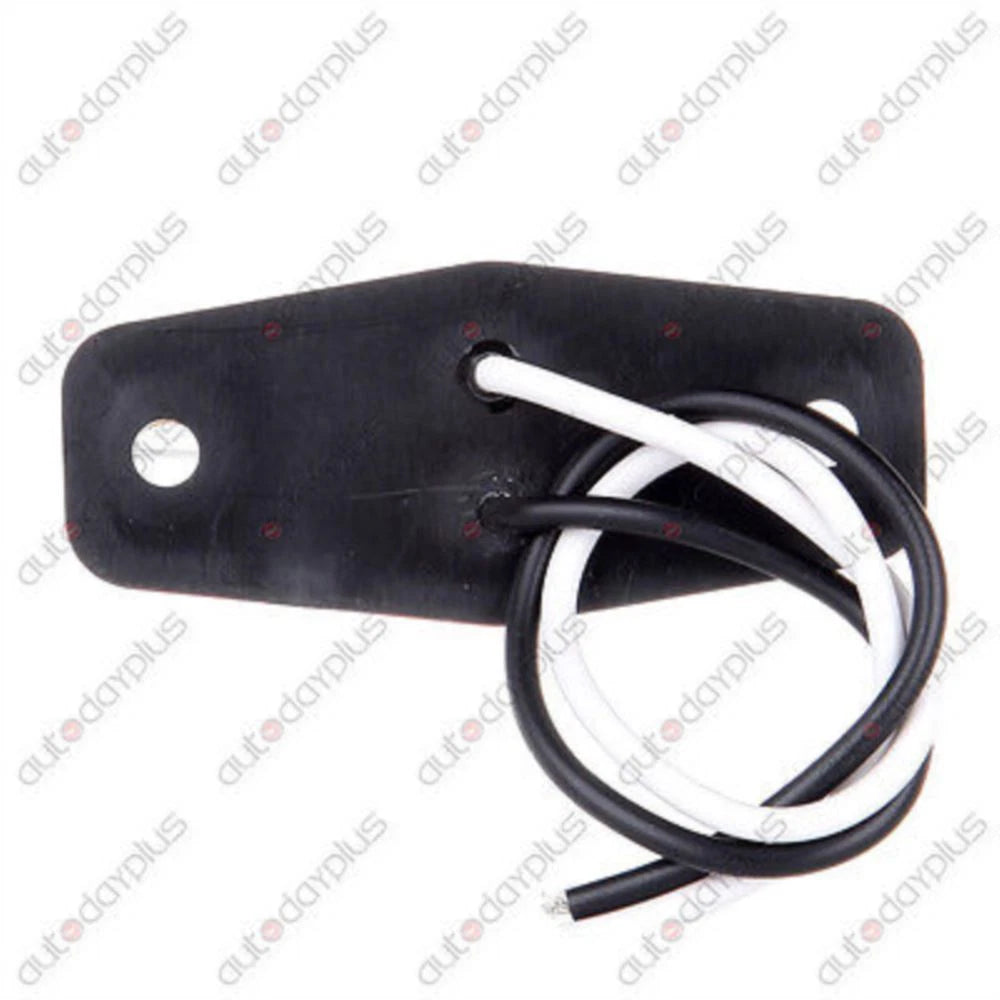 5 Pairs Amber Mini LED Clearance Side Marker Lights for Trailer (1"x2.5")