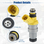 6X Fuel Injector Nozzle for Toyota Supra 3.0L (1986–1988)