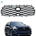 Plastic Black and Chrome Front Bumper Upper Grille for Toyota Sequoia (2023–2024)