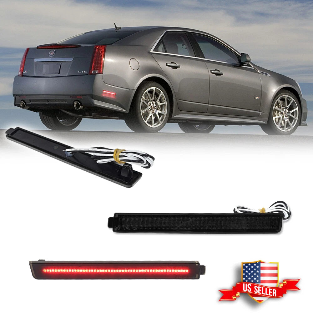 Smoked LED Side Marker Lights for Cadillac CTS/CTS-V (2008–2013)