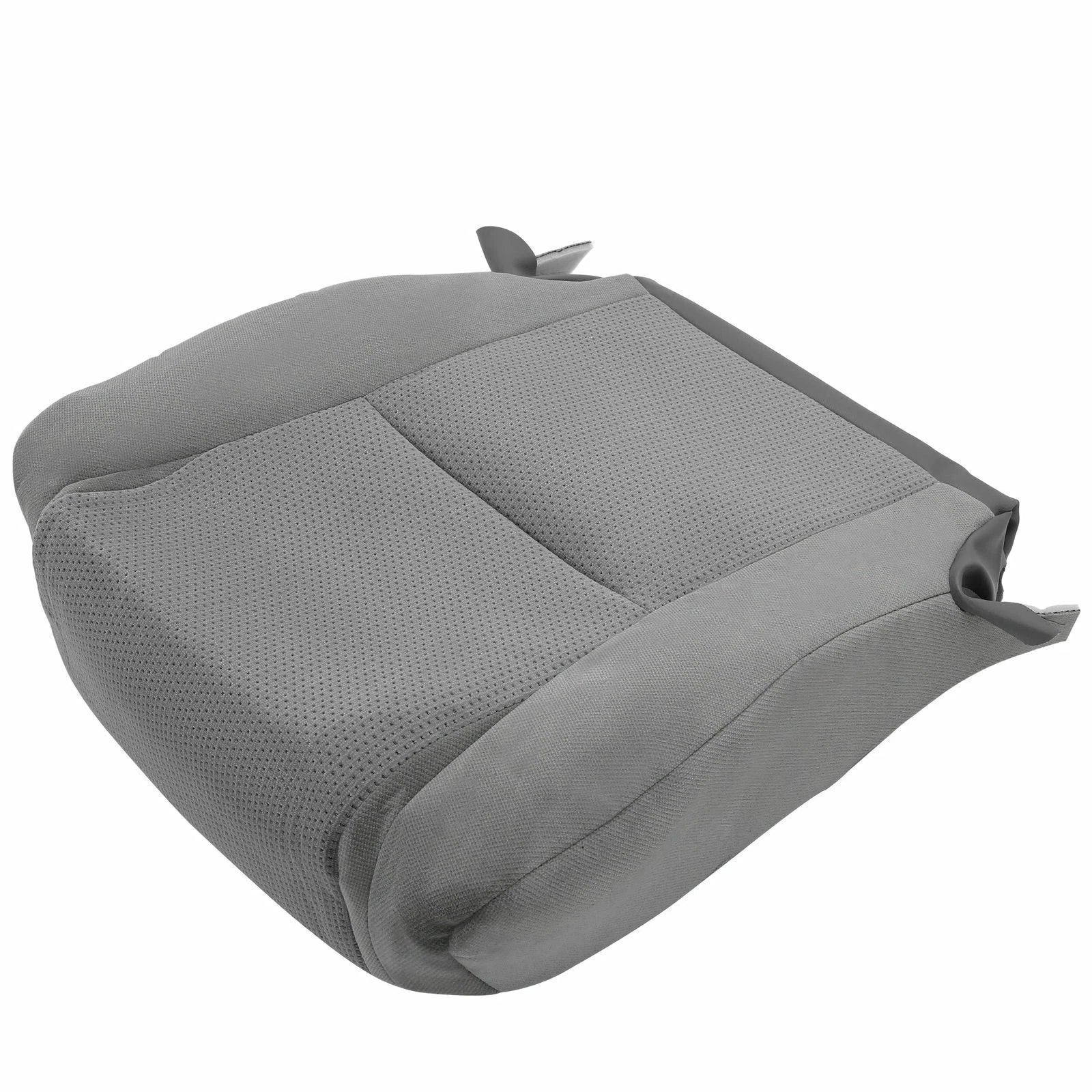 Driver Side Bottom Seat Cover for Toyota Tacoma (2005-2015) Gray Cloth
