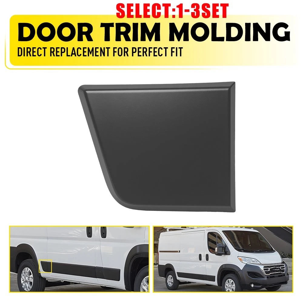 Rear Passenger Door Trim Molding for Ram ProMaster 1500 2500 3500 (2014–2018)