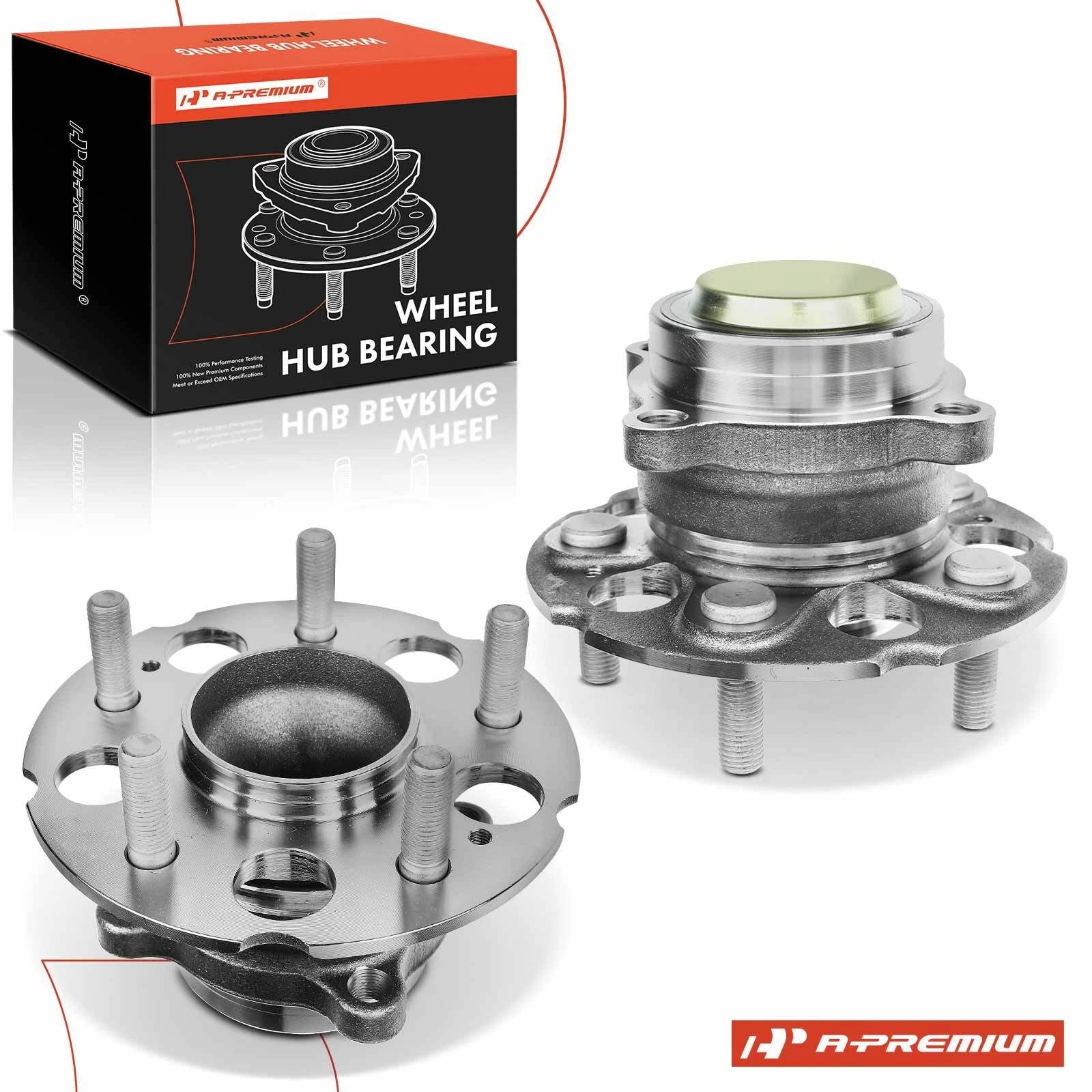 2X Rear Wheel Hub & Bearing Assembly for Honda CR-V (2017–2022)